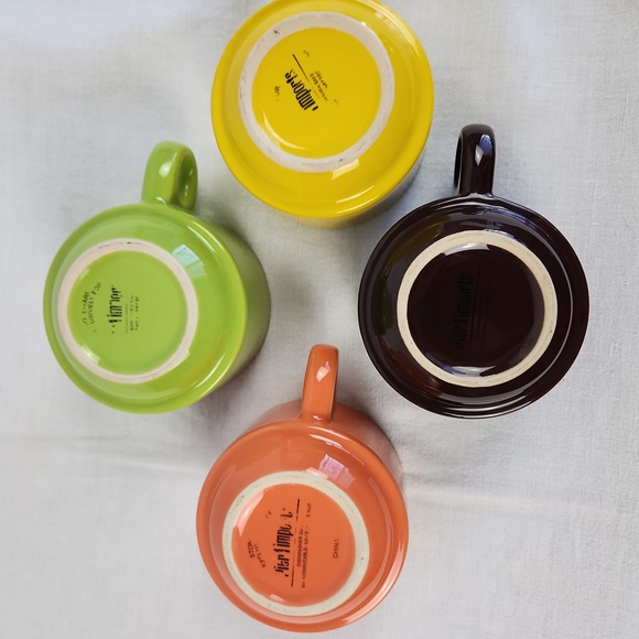 Pier 1 Import Multicolored Cups,Coffee cups - Picture 3 of 4